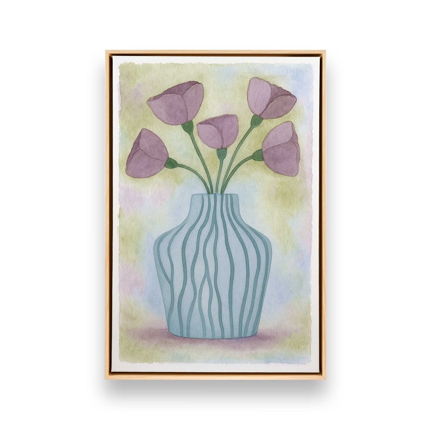 [Color:American Maple], Picture of art in a American Maple frame