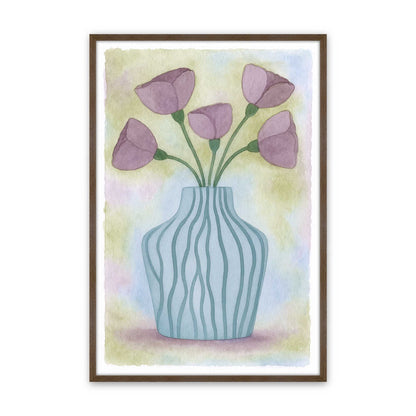 [Color:Walnut], Picture of art in a Walnut frame