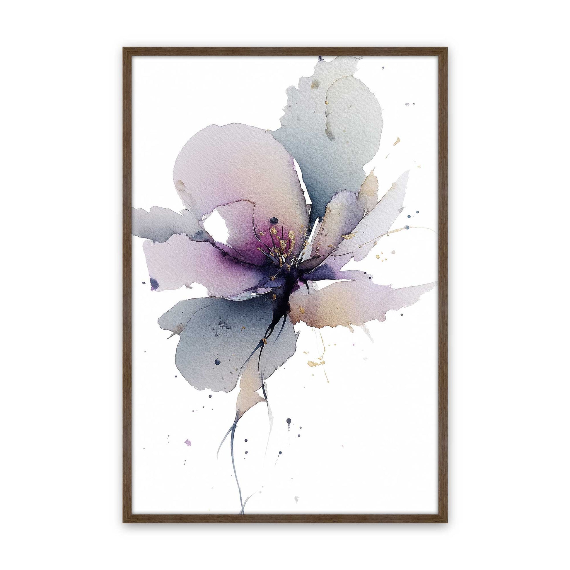 [Color:Walnut], Picture of art in a Walnut frame