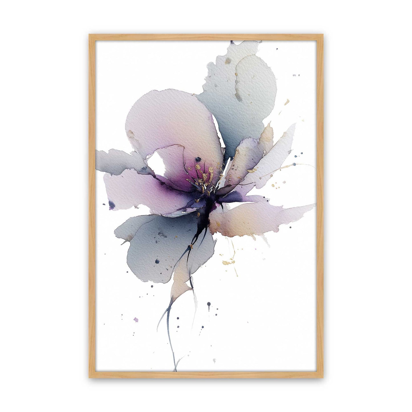 [Color:American Maple], Picture of art in a American Maple frame