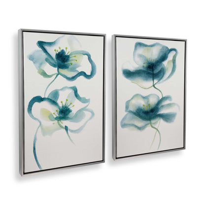 [Color:Polished Chrome], Picture of art in a Polished Chrome frame at an angle