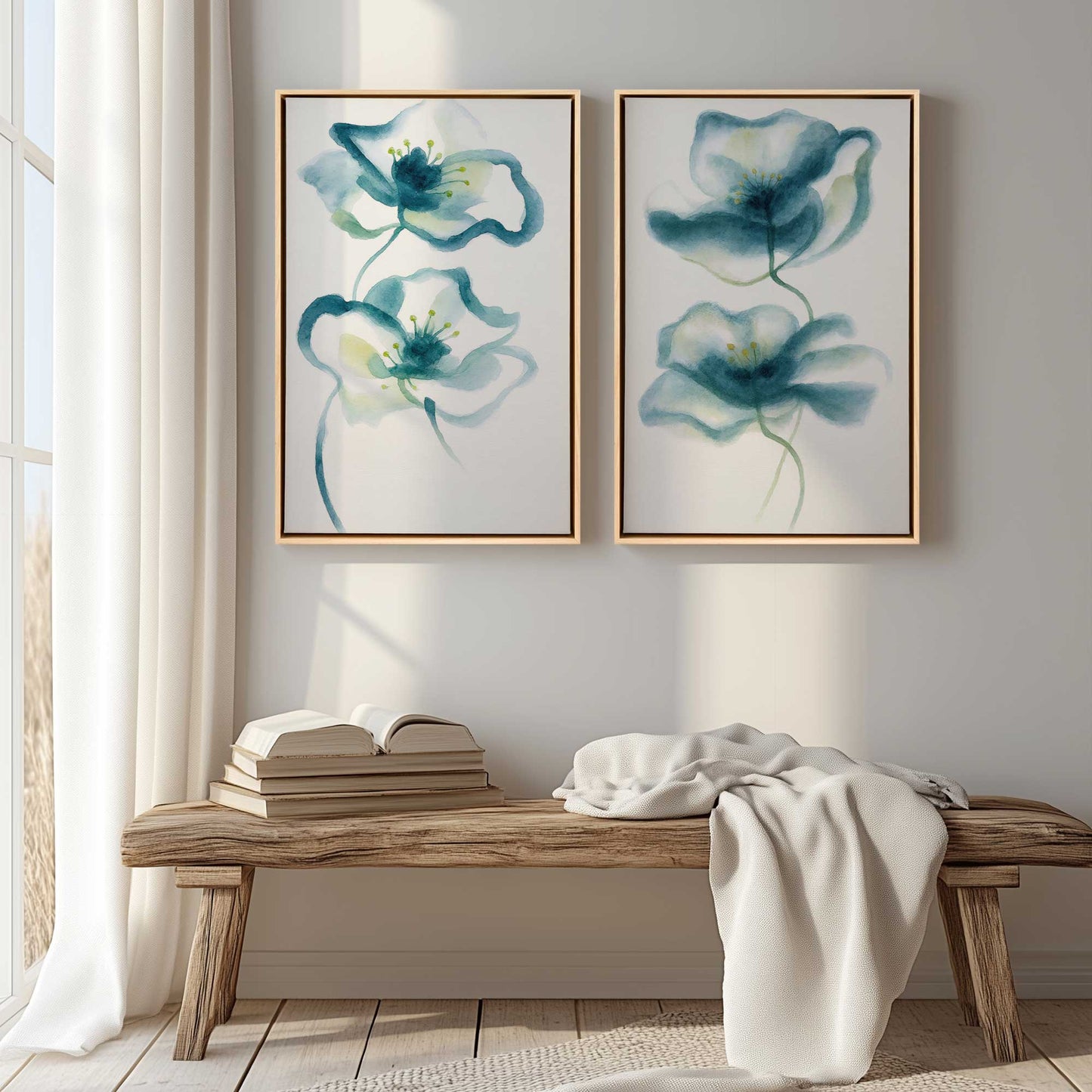 [Color:Satin Black], Picture of art in a Satin Black frame