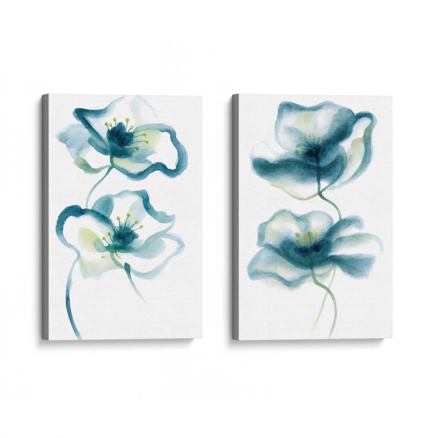 [Color:Stretched Canvas], Picture of art at an angle