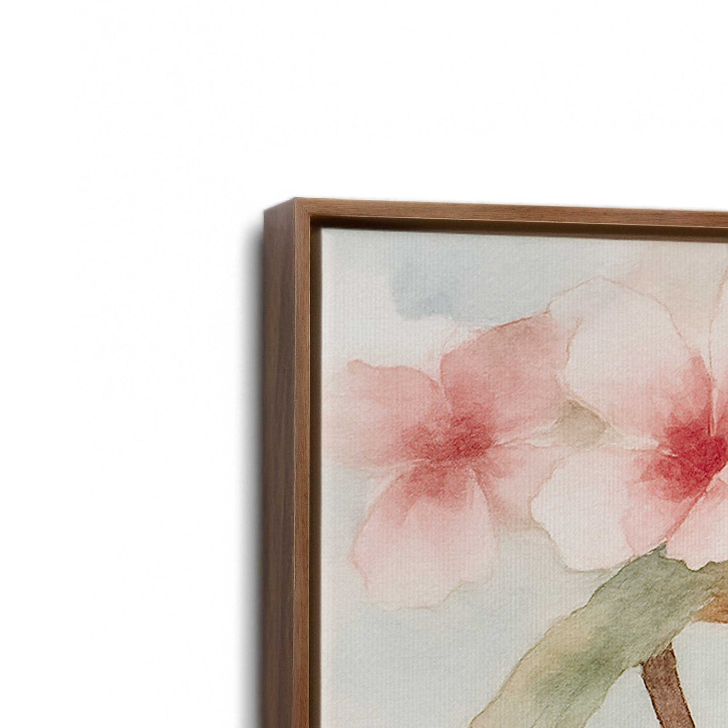 [Color:Walnut], Picture of the corner of the art