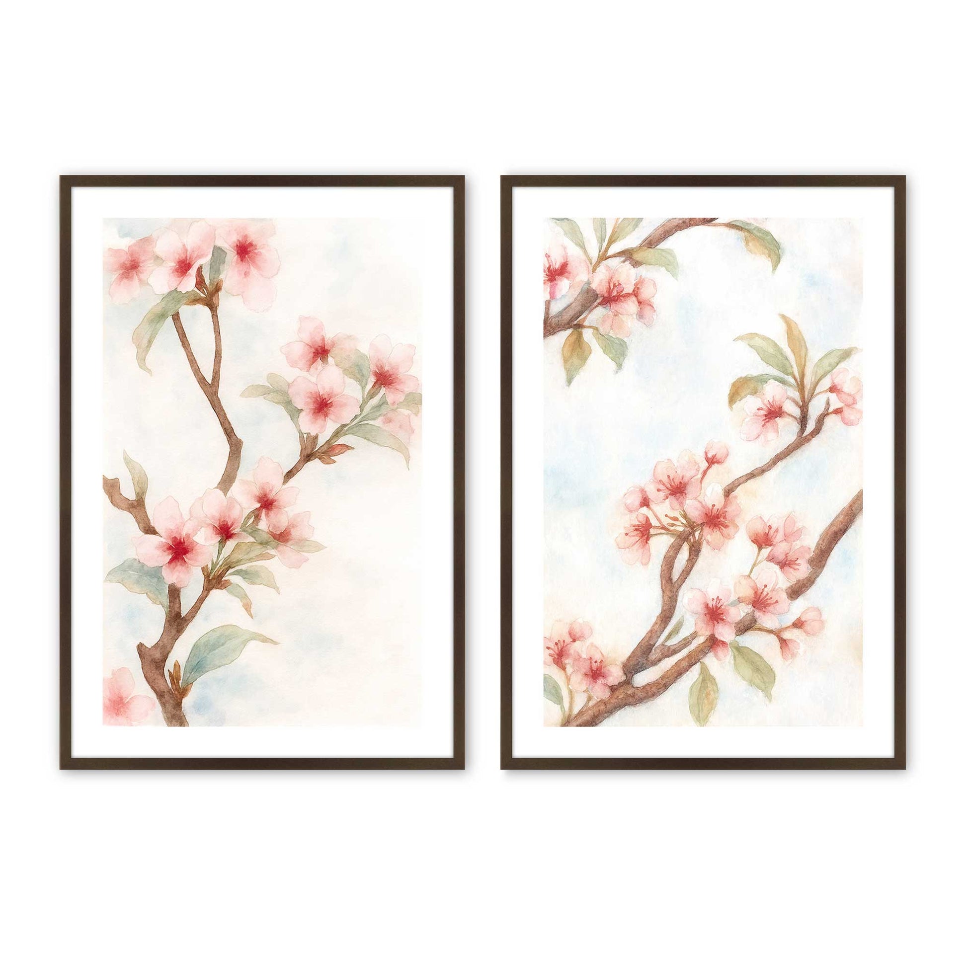 [Color:Belvinder Brown], Picture of art in a Belvinder Brown frame