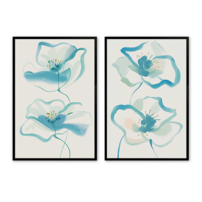 [Color:Satin Black], Picture of art in a Satin Black frame