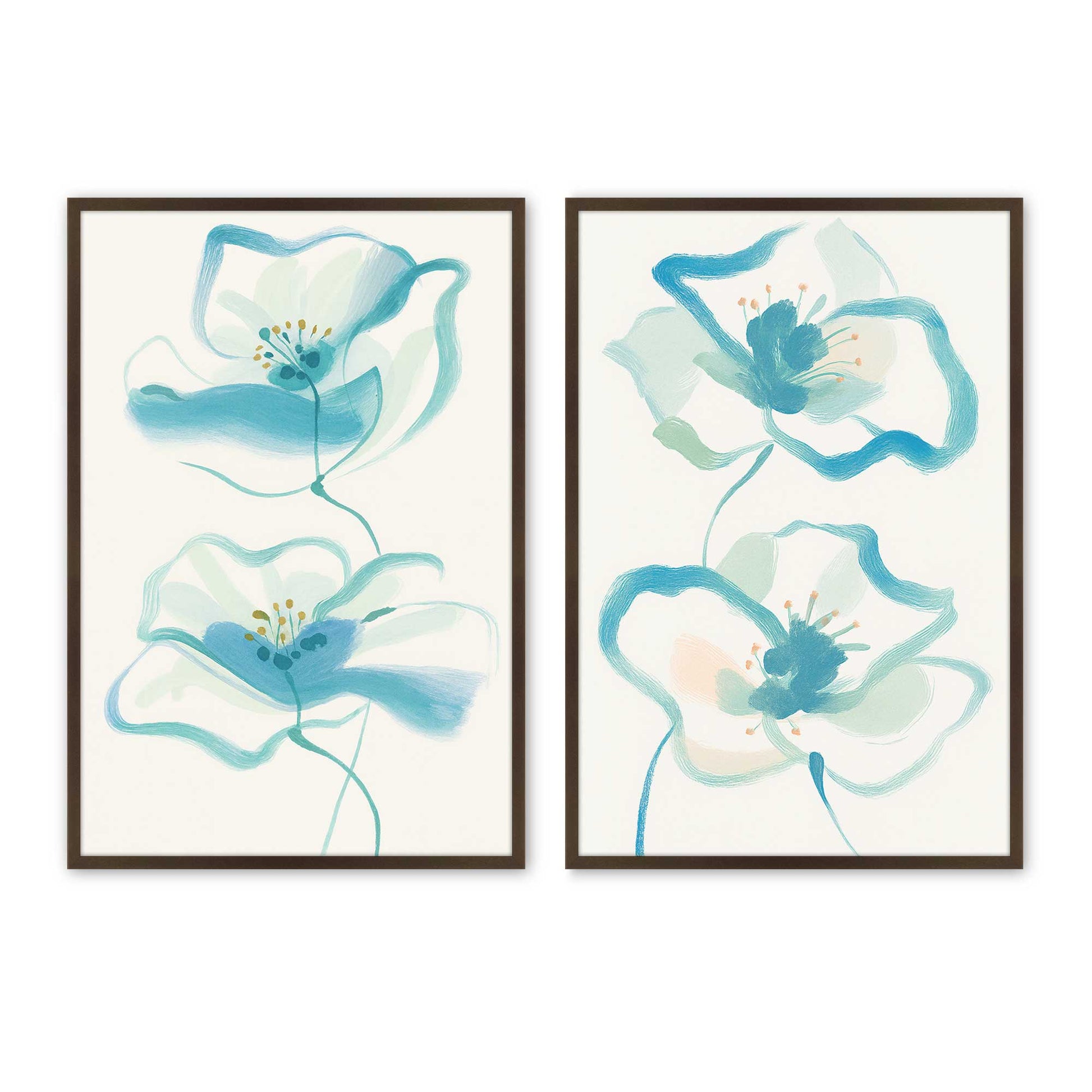 [Color:Belvinder Brown], Picture of art in a Belvinder Brown frame
