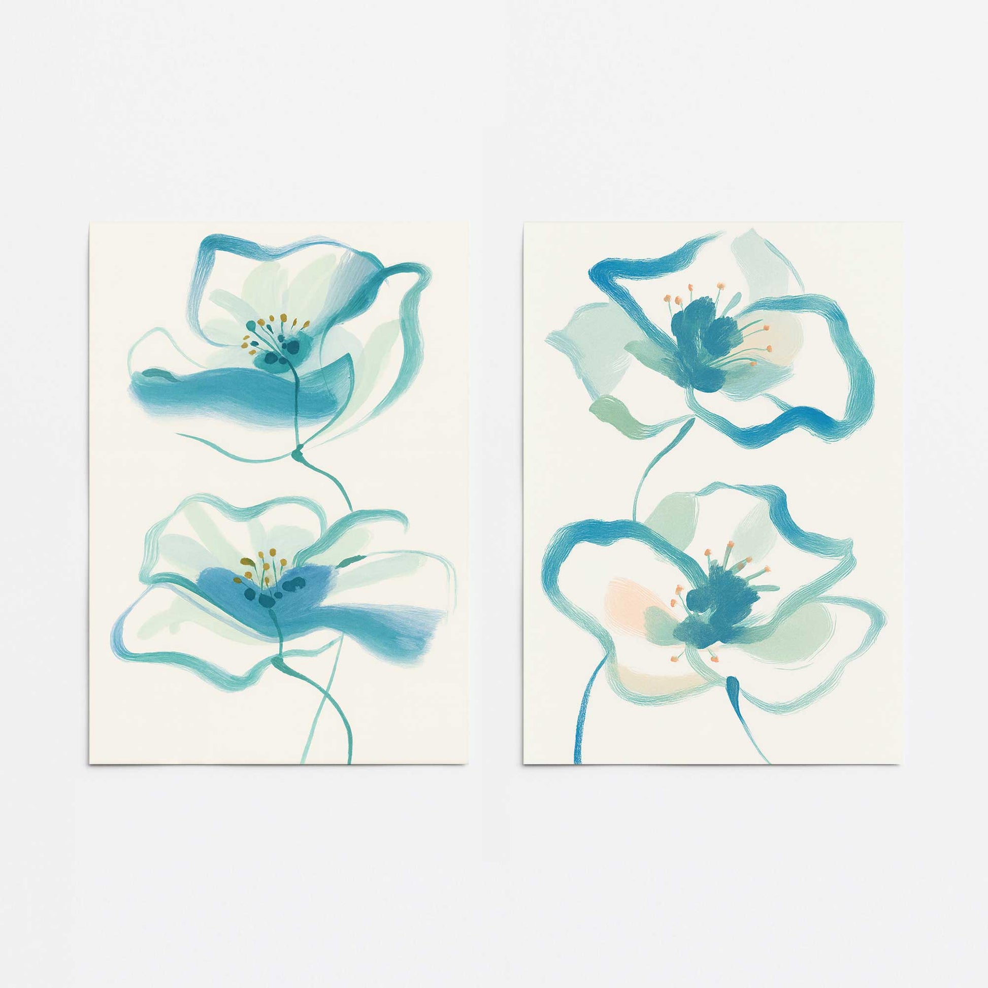 [color:Rolled Print], Picture of close up of art