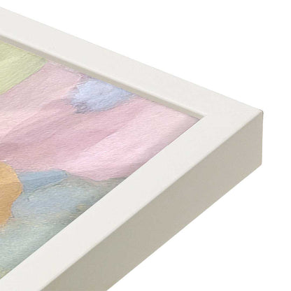 [Color:Opaque White], Picture of art in a Opaque White frame of the corner
