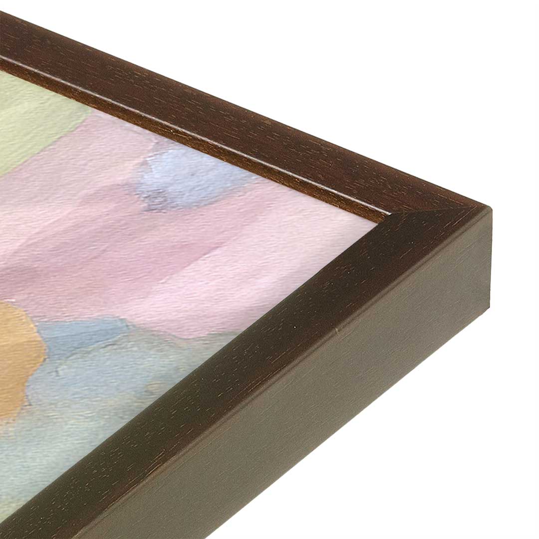 [Color:Belvinder Brown], Picture of art in a Belvinder Brown frame of the corner