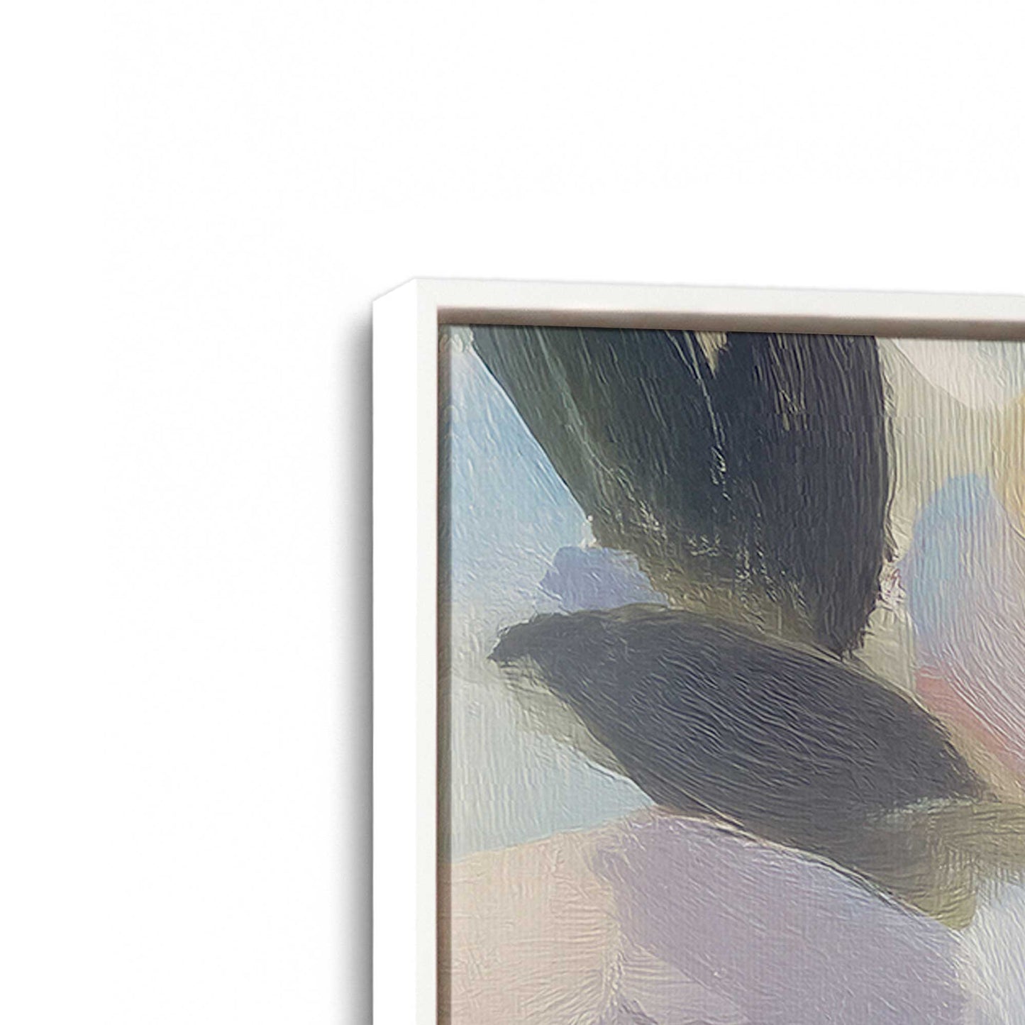 [Color:Opaque White], Picture of the corner of the art