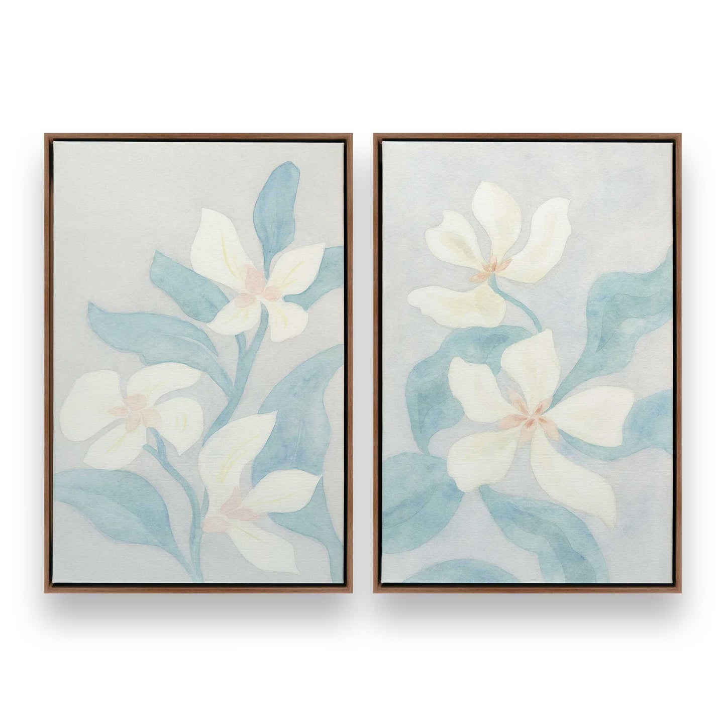 [Color:Walnut], Picture of art in a Walnut frame