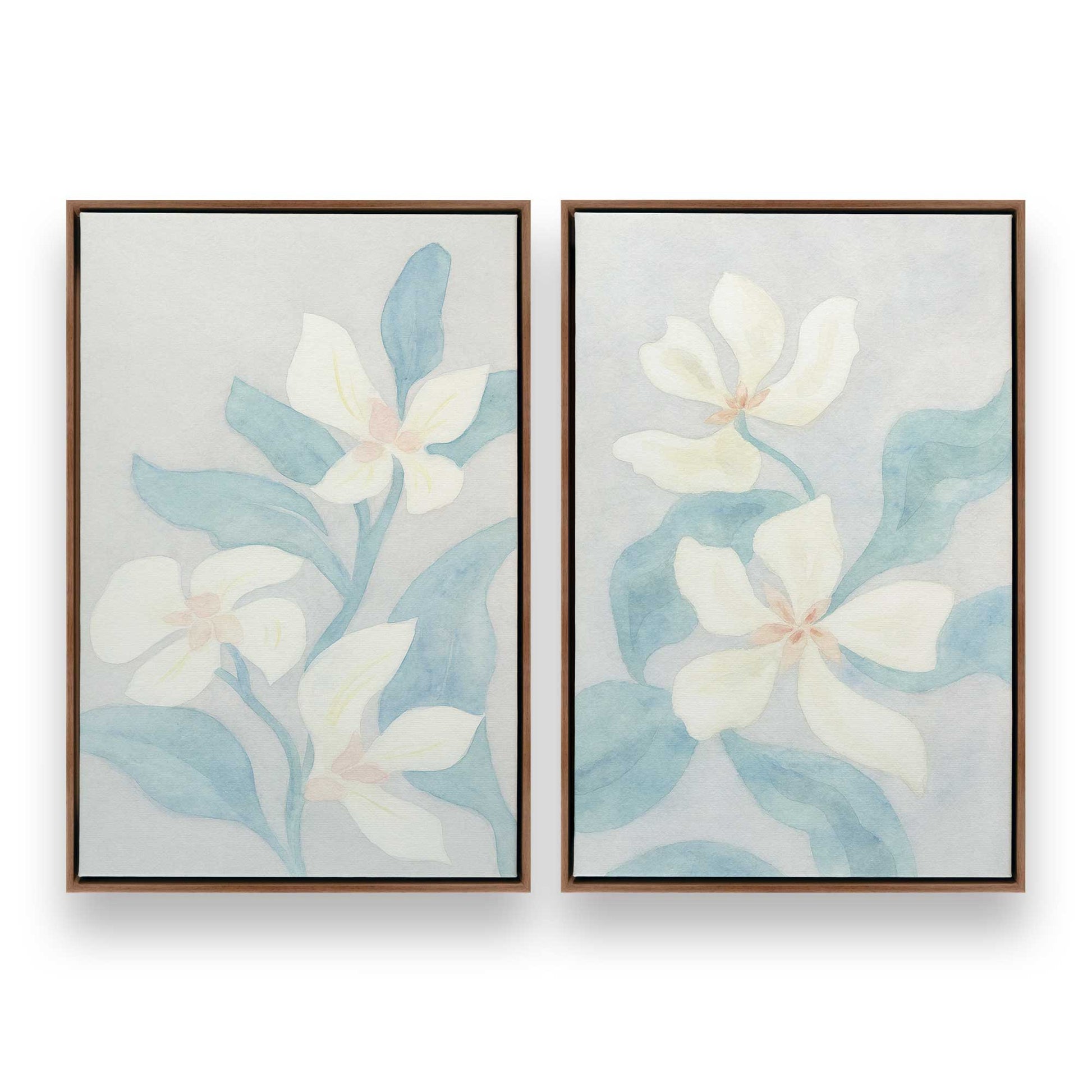[Color:Walnut], Picture of art in a Walnut frame