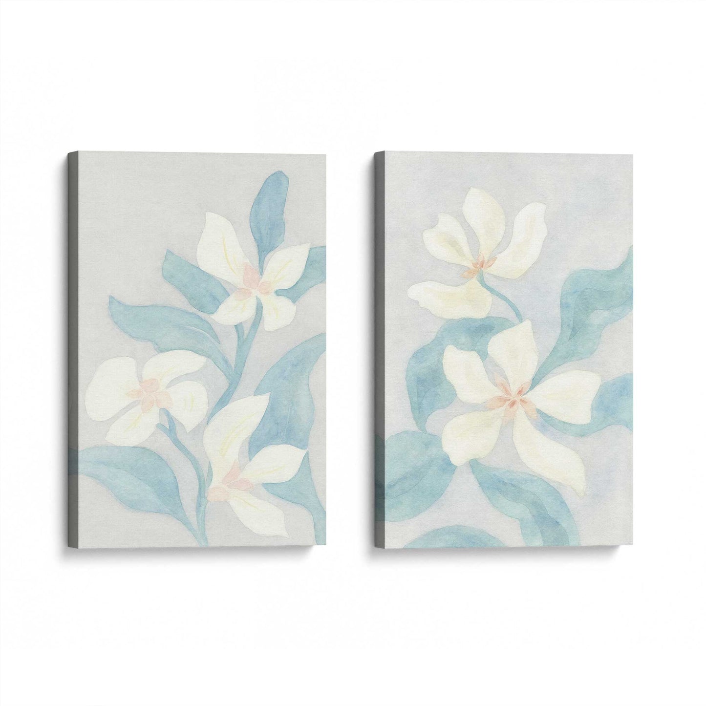 [Color:Stretched Canvas], Picture of art at an angle