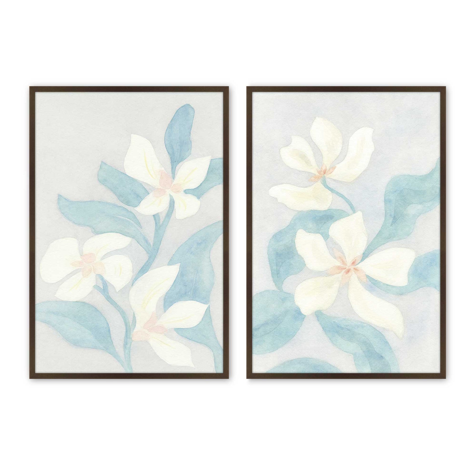 [Color:Belvinder Brown], Picture of art in a Belvinder Brown frame