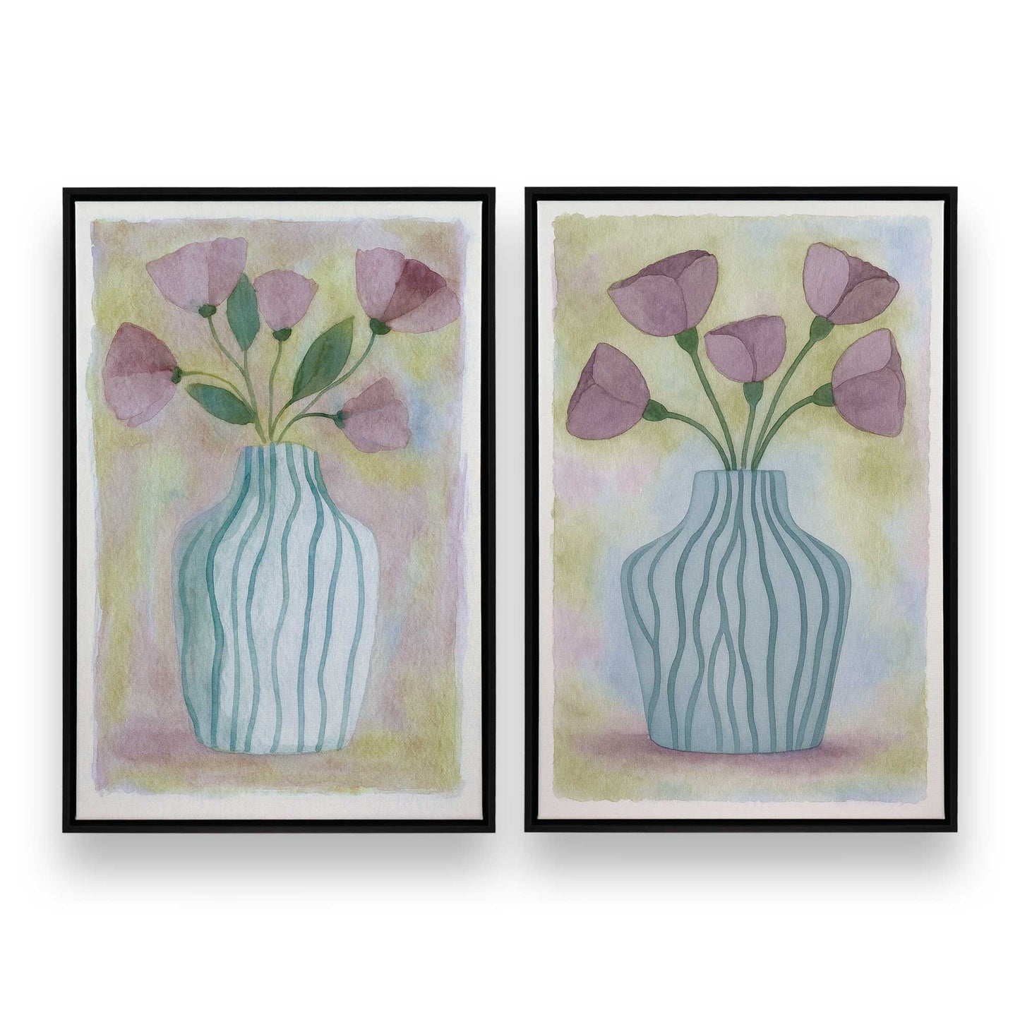 [Color:Satin Black], Picture of art in a Satin Black frame