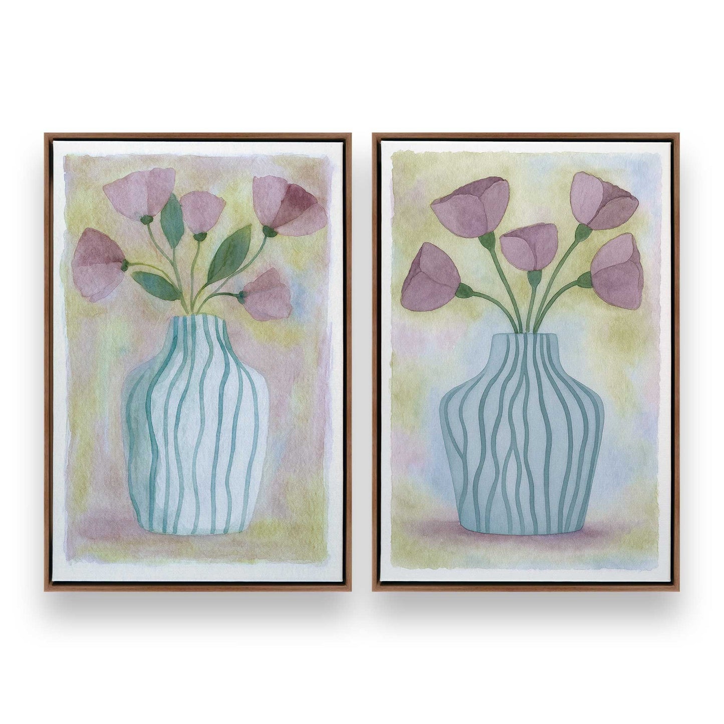 [Color:Walnut], Picture of art in a Walnut frame