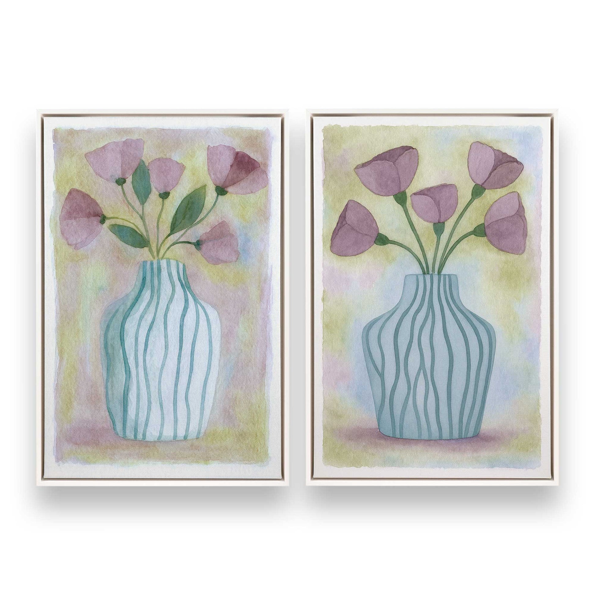 [Color:Opaque White], Picture of art in a White frame