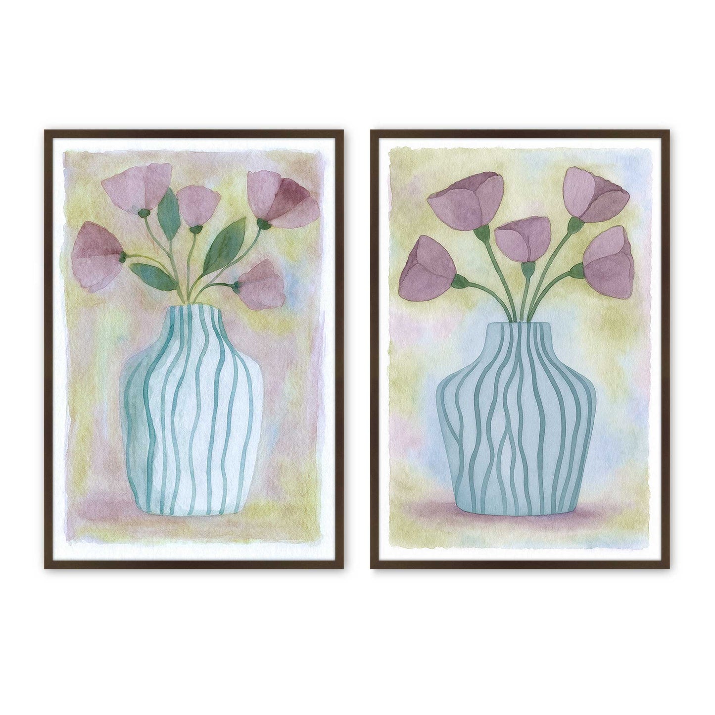 [Color:Belvinder Brown], Picture of art in a Belvinder Brown frame