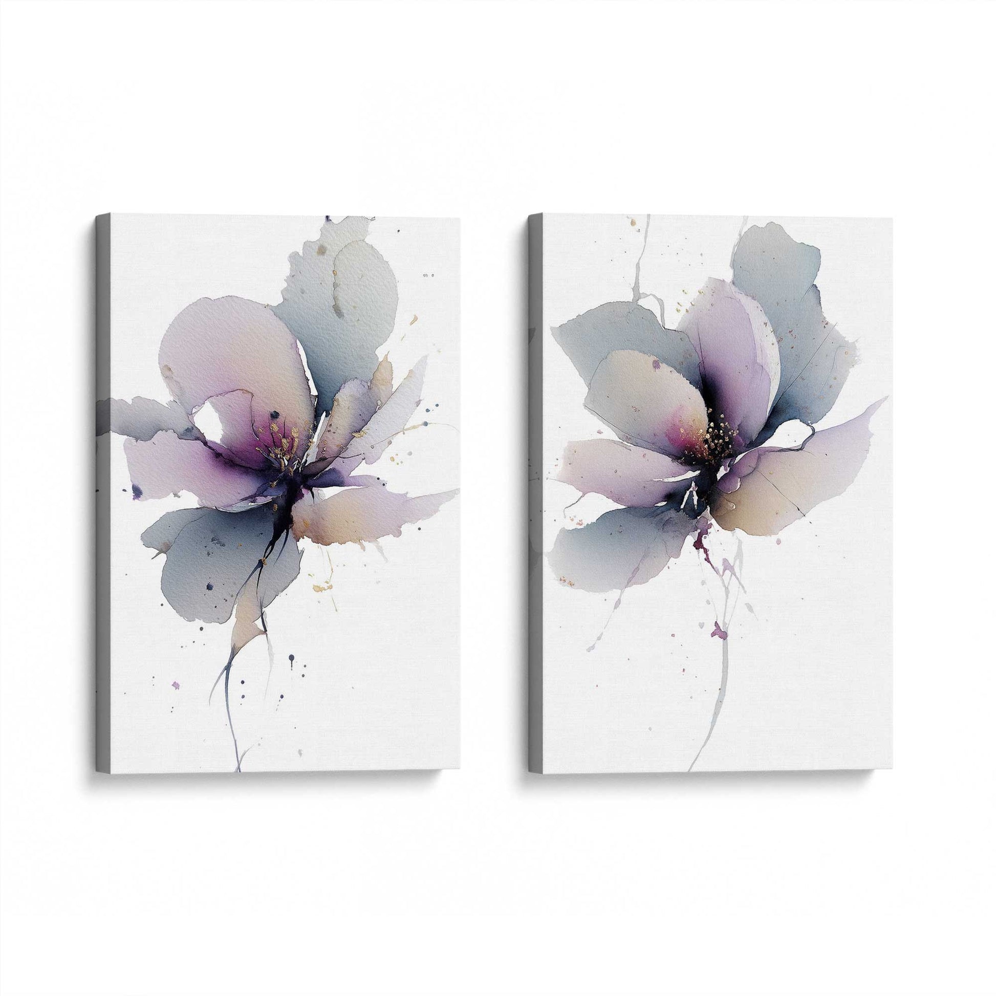 [Color:Stretched Canvas], Picture of art at an angle