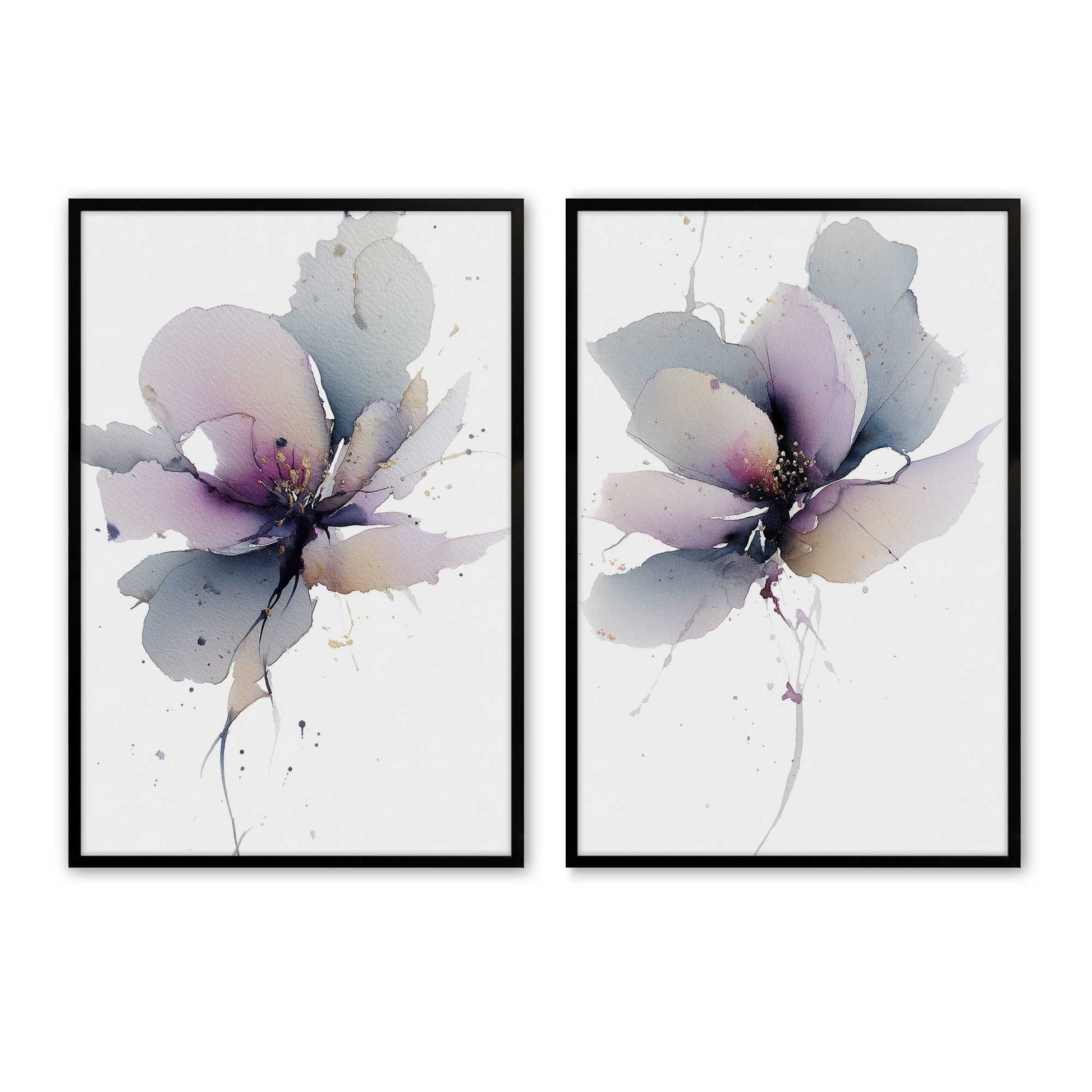 [Color:Satin Black], Picture of art in a Satin Black frame
