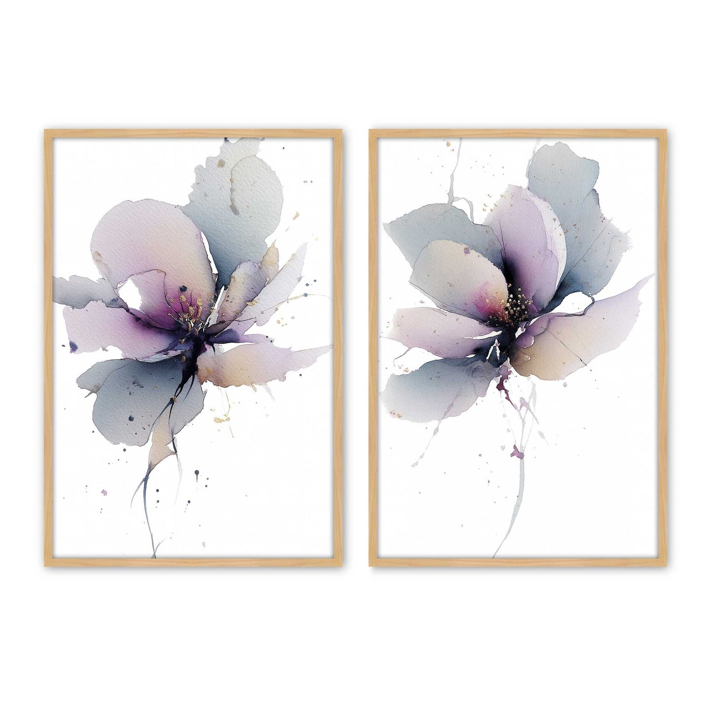 [Color:American Maple], Picture of art in a American Maple frame