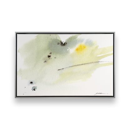 [color:Polished Chrome], Picture of art in a black frame