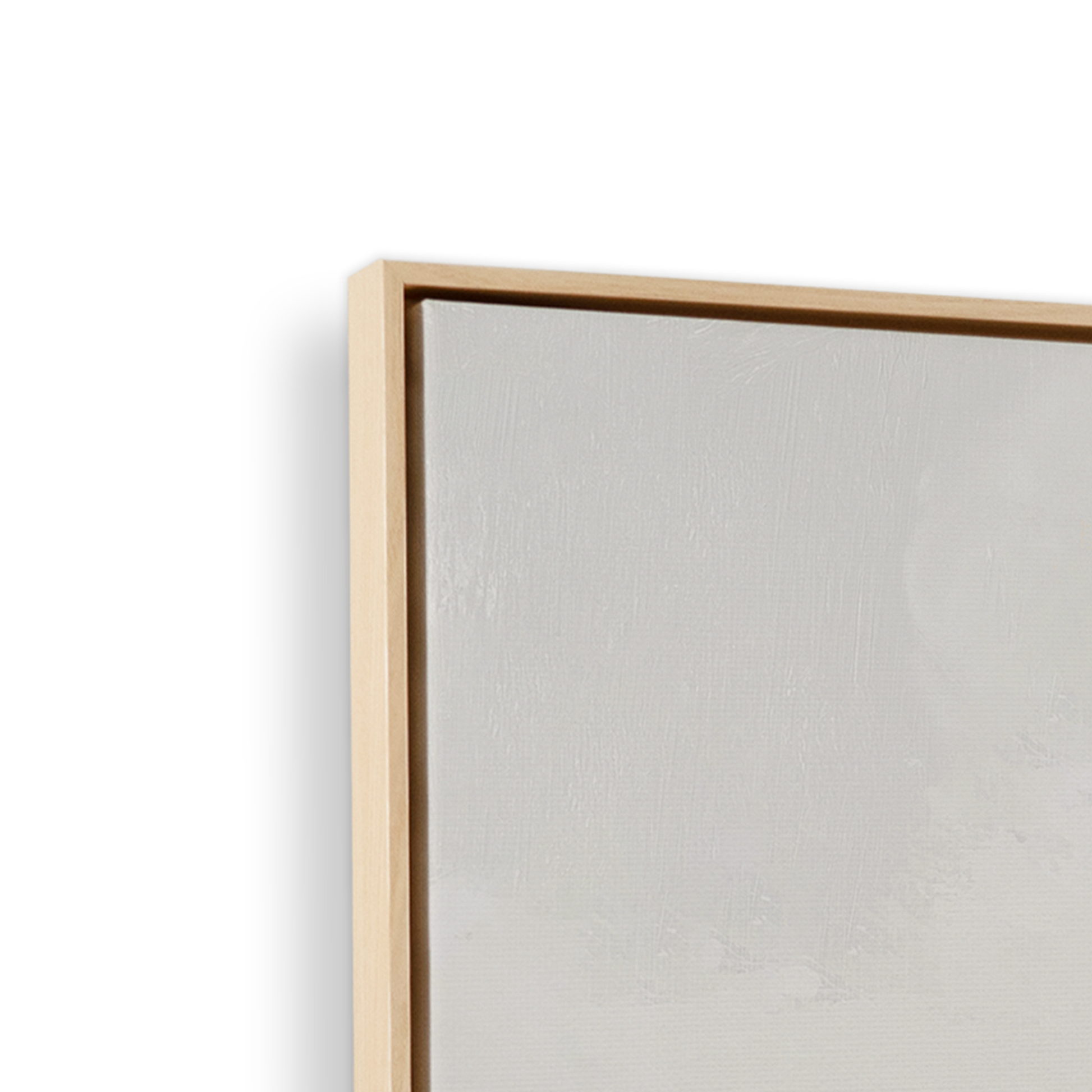 [color:American Maple], Corner of Picture of art on Canvas