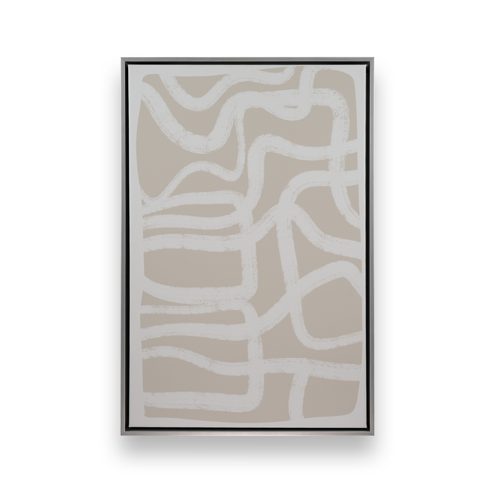 [color:Polished Chrome], Picture of the corner of the canvas