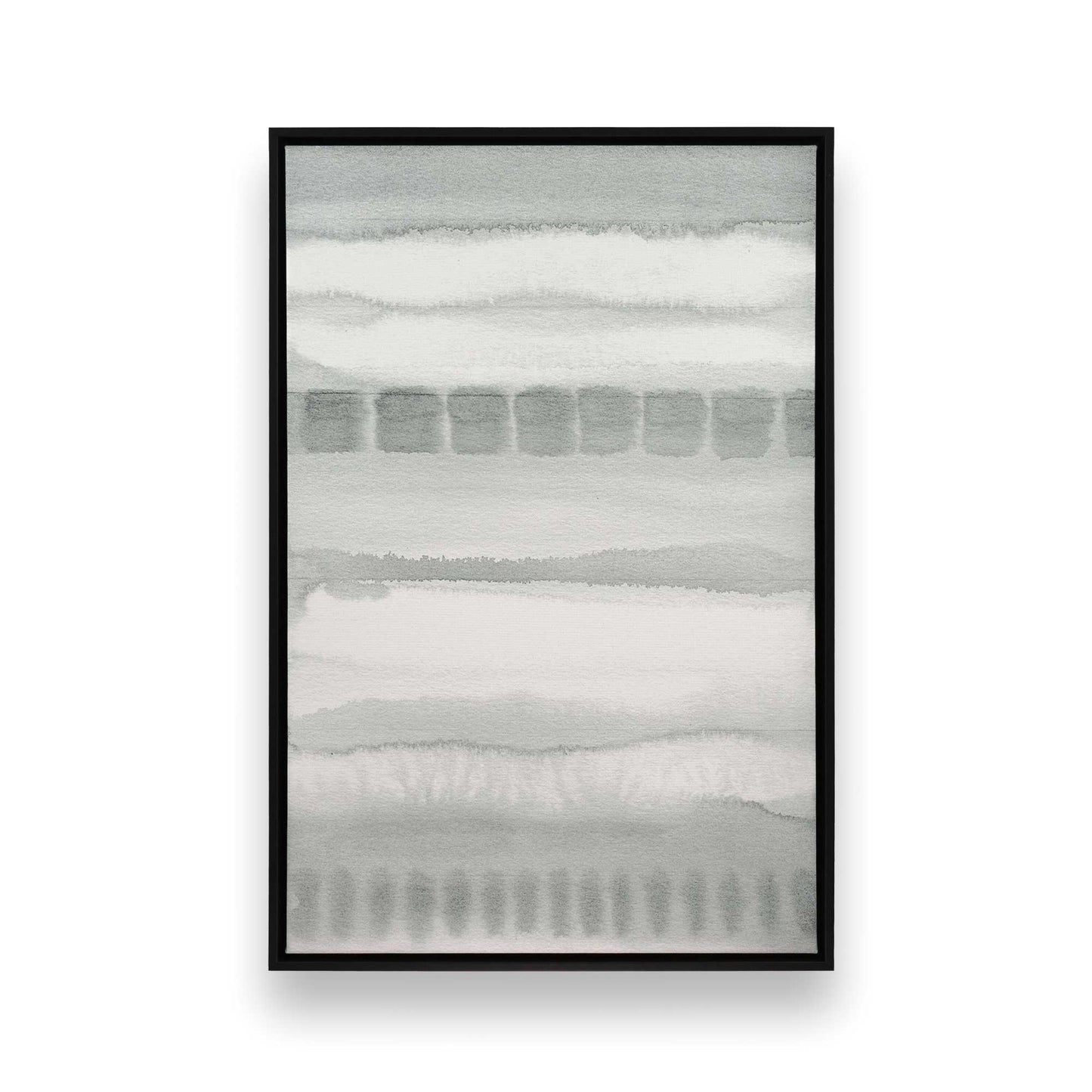[Color:Satin Black], Picture of art in a Satin Black frame