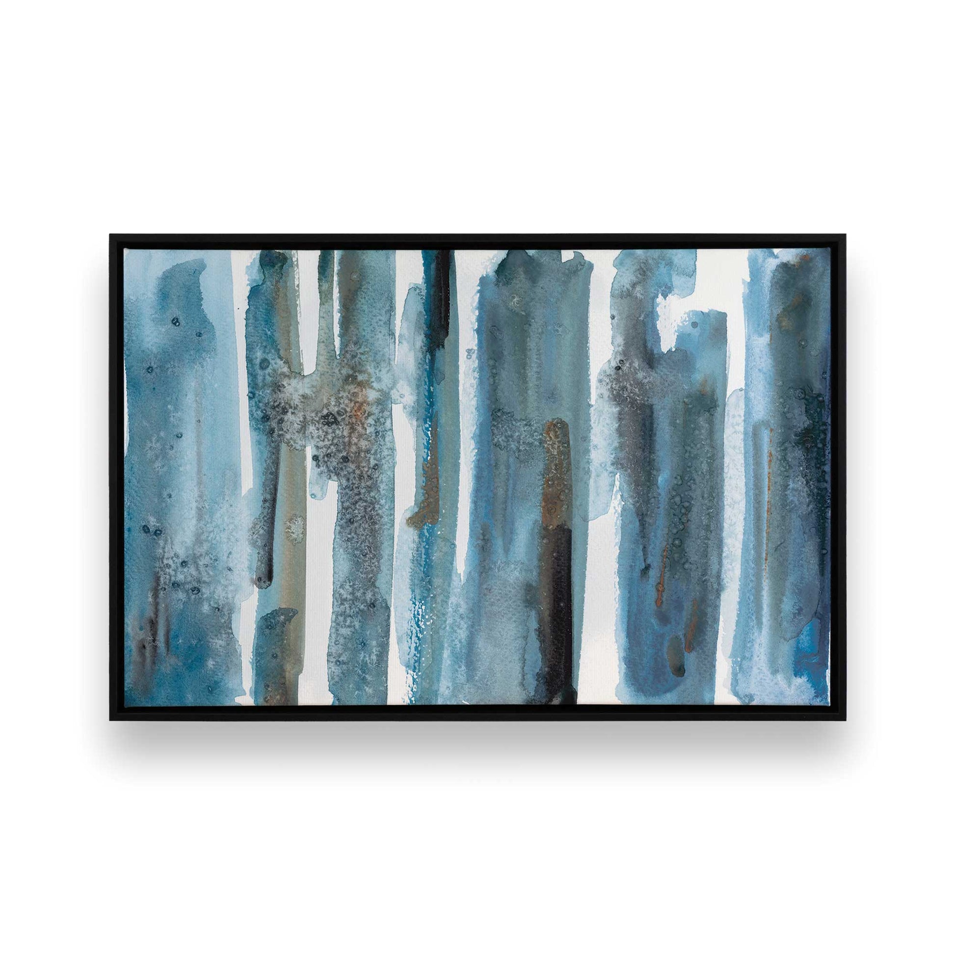 [Color:Satin Black], Picture of art in a Satin Black frame