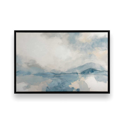[Color:Satin Black], Picture of art in a Satin Black frame