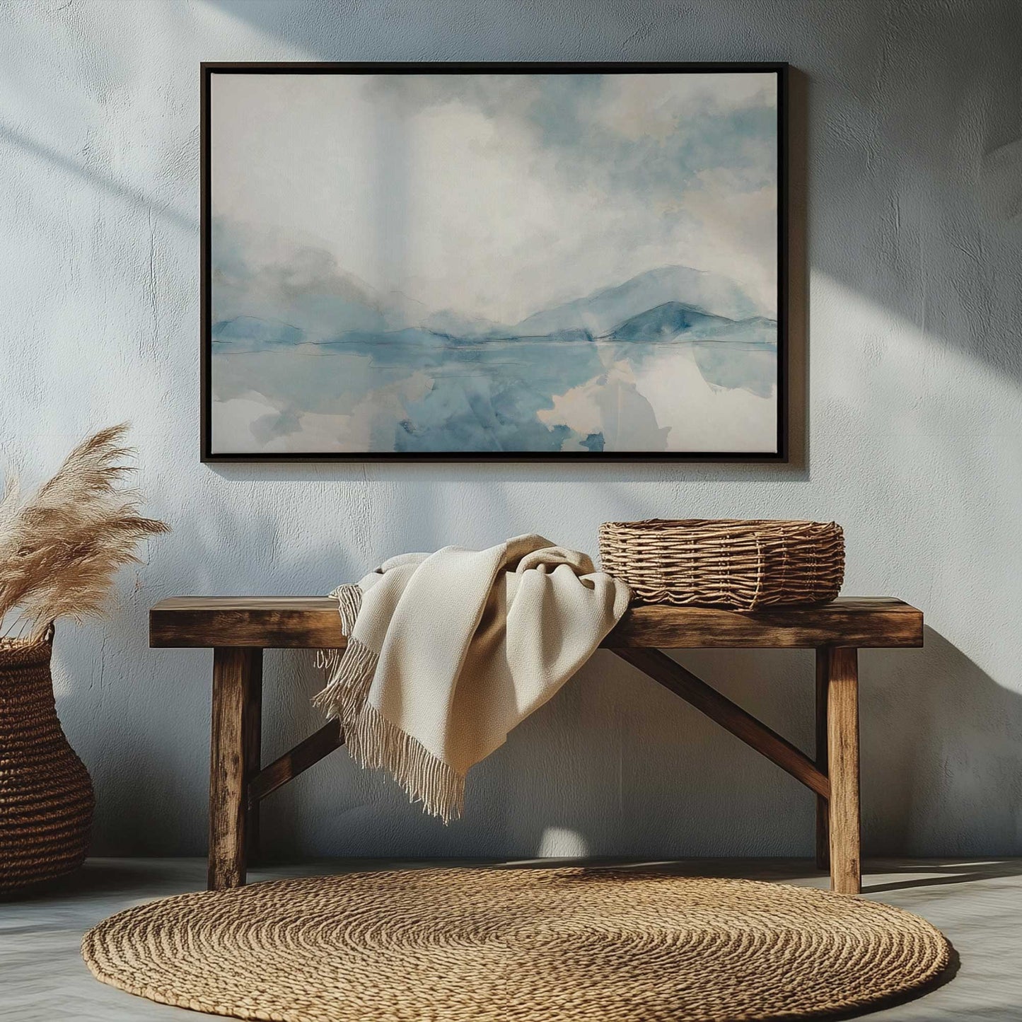 Picture of art in a room