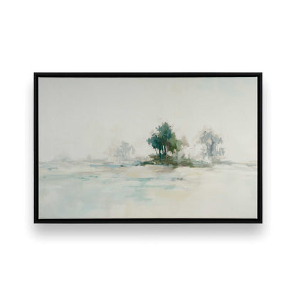 [Color:Satin Black], Picture of art in a Satin Black frame