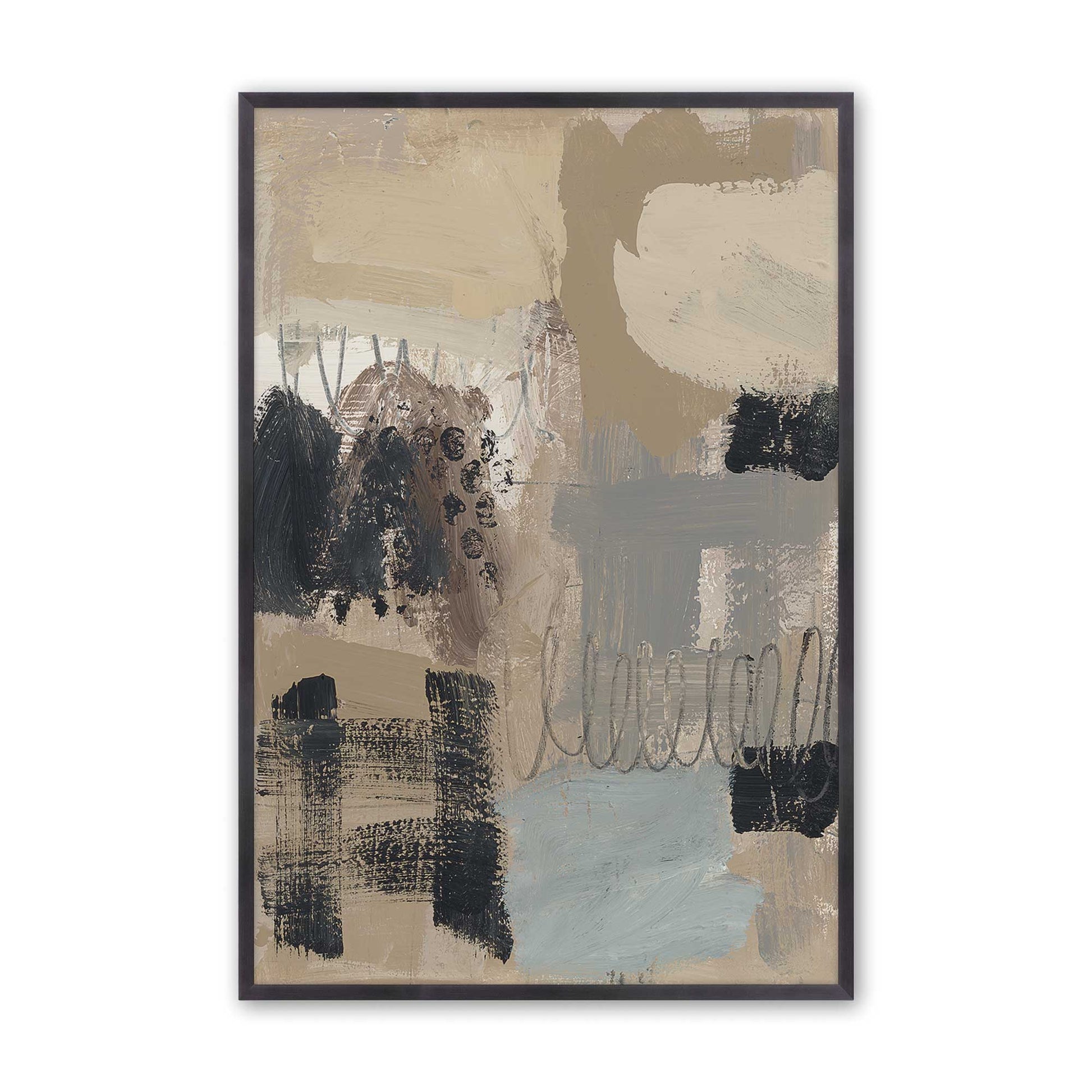[Color:Weathered Zinc], Picture of art in a Weathered Zinc frame