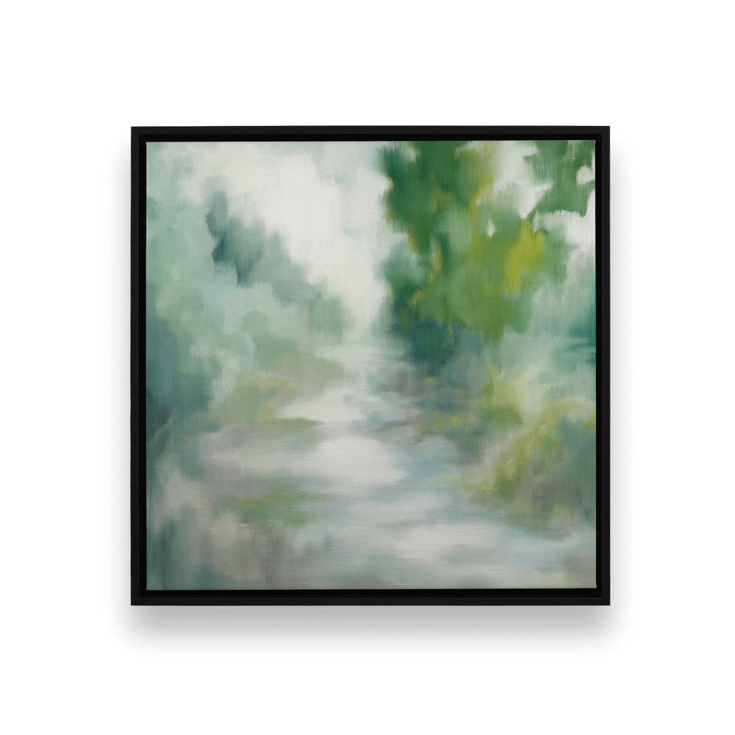 [Color:Satin Black], Picture of art in a Satin Black frame