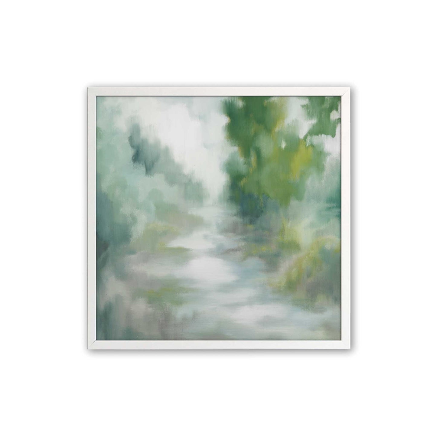 [Color:Opaque White], Picture of art in a Opaque White frame