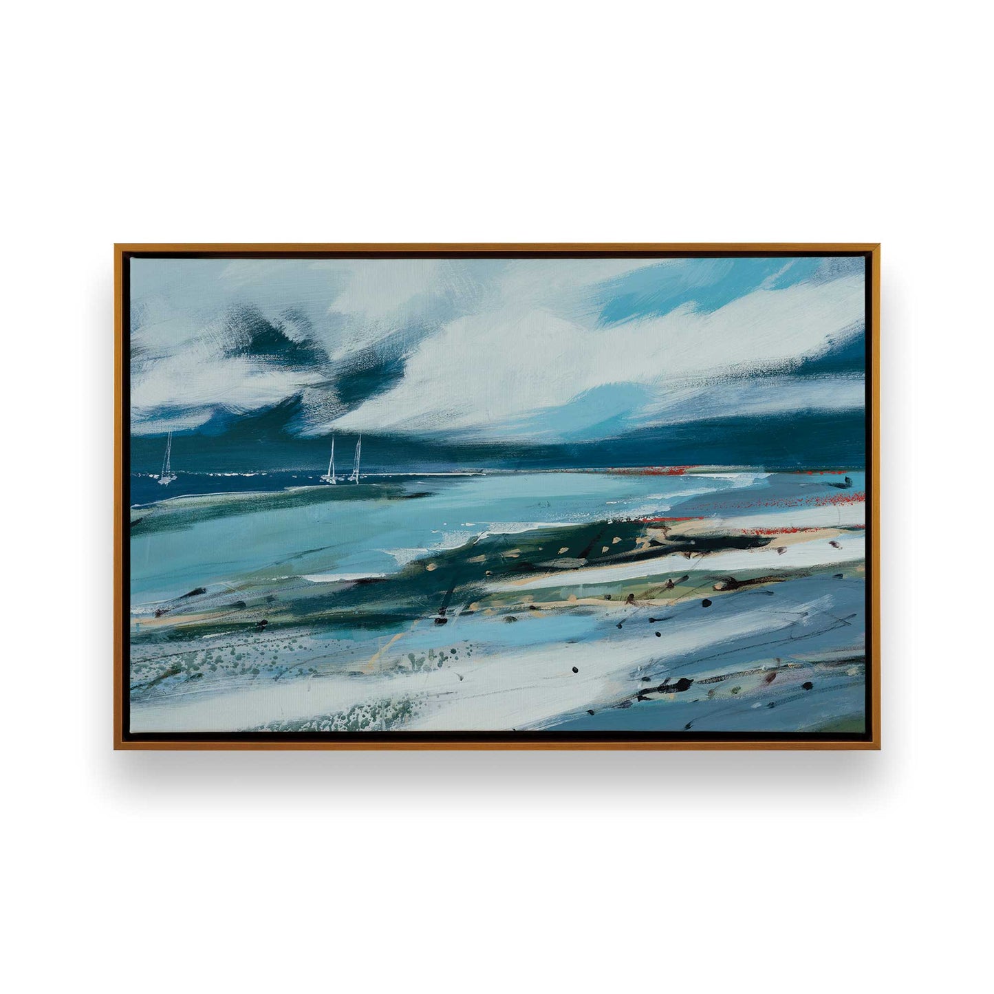 [Color:Polished Gold], Picture of art in a Polished Gold frame