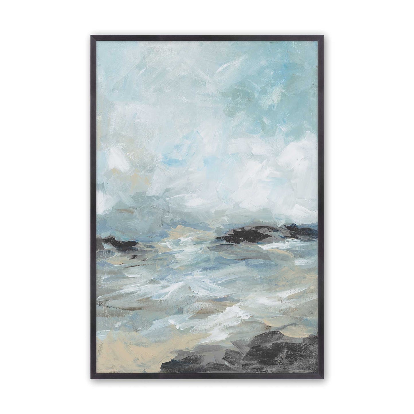 [Color:Weathered Zinc], Picture of art in a Weathered Zinc frame