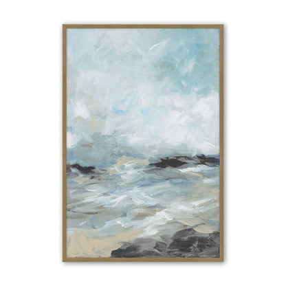 [Color:Brushed Gold], Picture of art in a Brushed Gold frame
