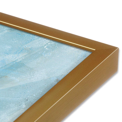 [Color:Polished Gold], Picture of art in a Polished Gold frame at an angle