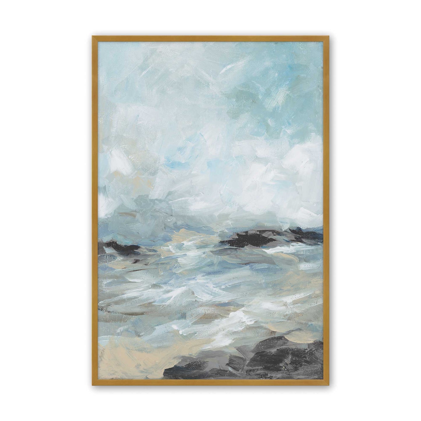[Color:Polished Gold], Picture of art in a Polished Gold frame