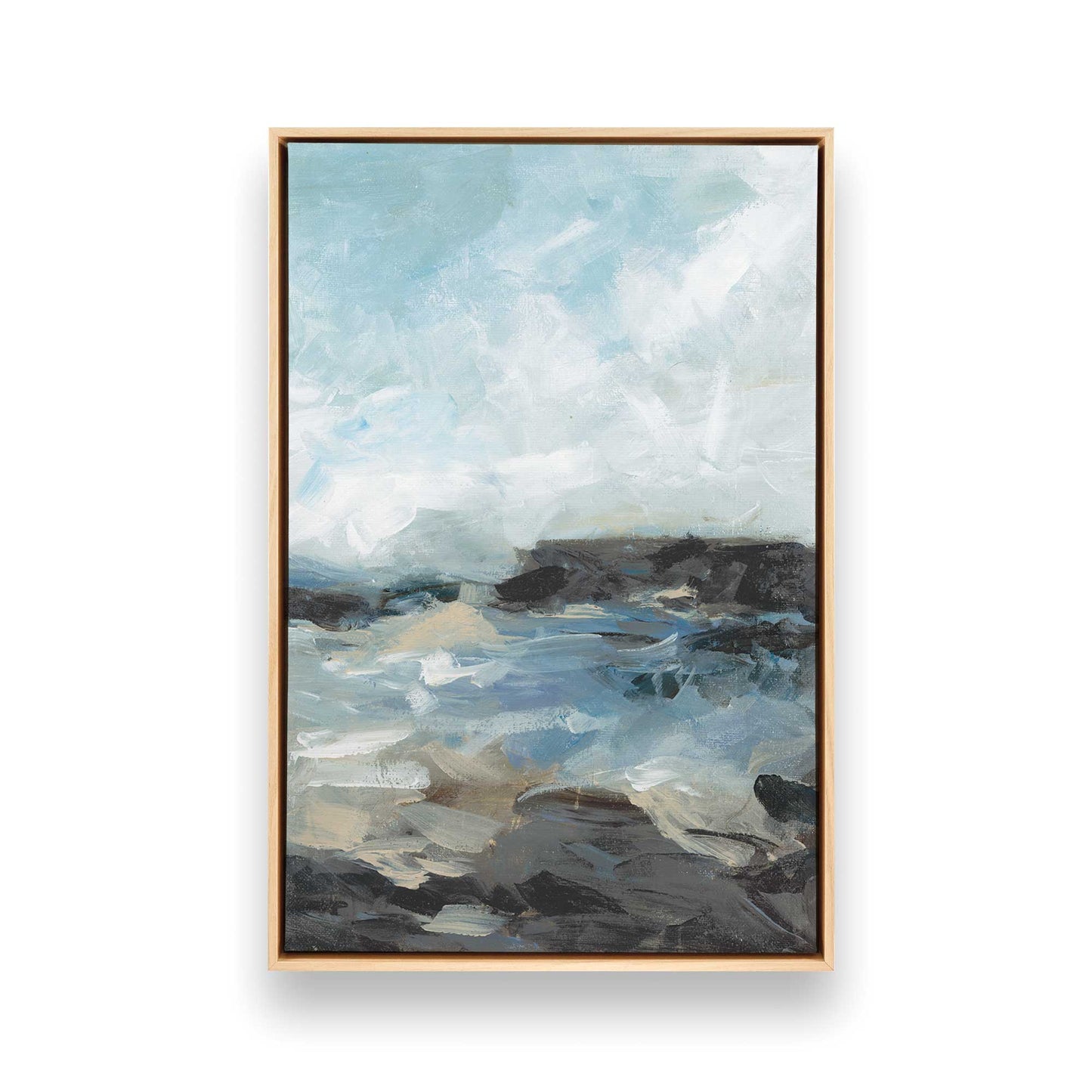 [Color:American Maple], Picture of art in a American Maple frame