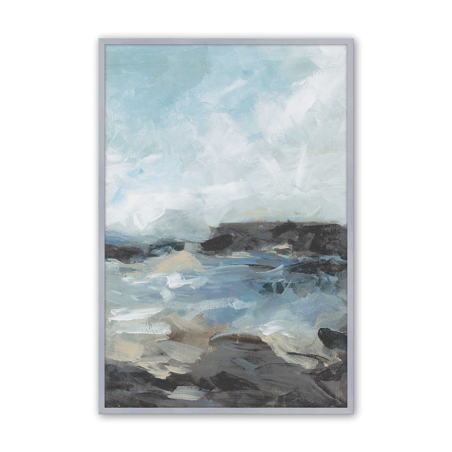 [Color:Polished Chrome], Picture of art in a Polished Chrome frame