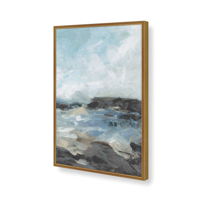[Color:Polished Gold], Picture of art in a Polished Gold frame of the corner