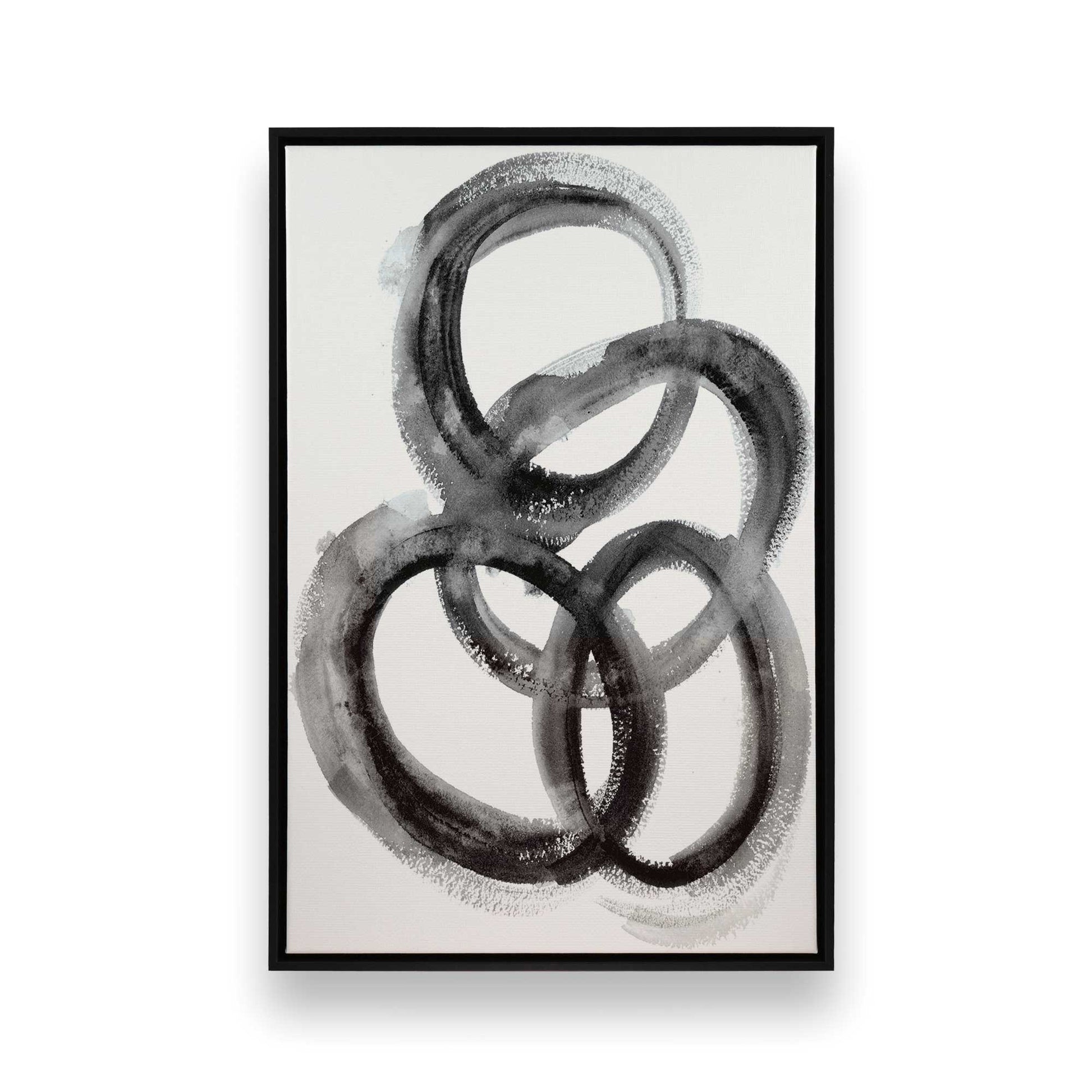 [Color:Satin Black], Picture of art in a Satin Black frame
