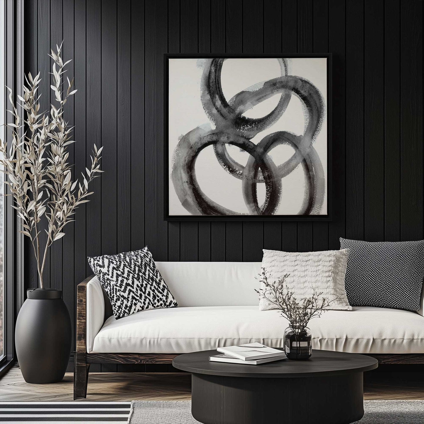 Picture of art in a room