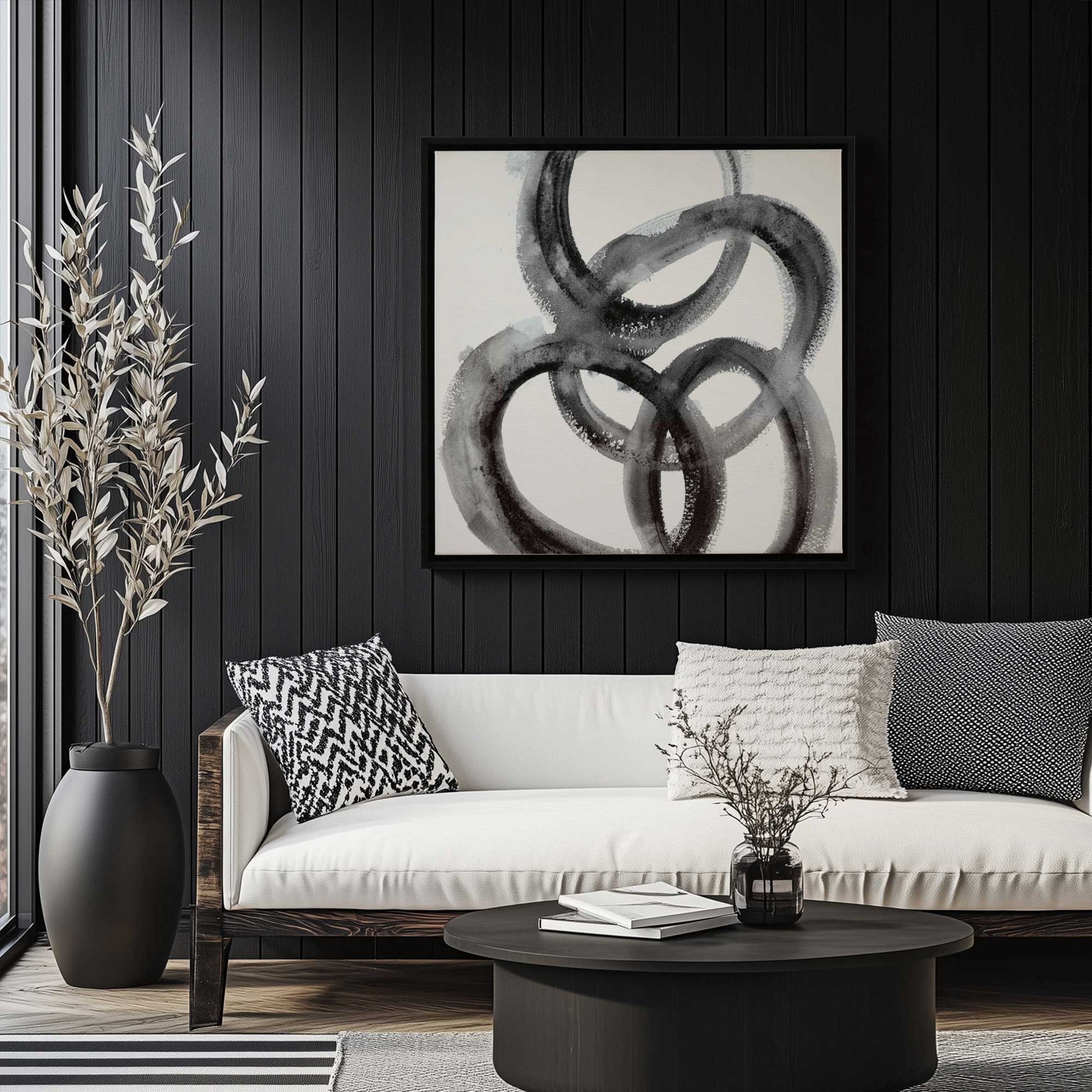 Picture of art in a room