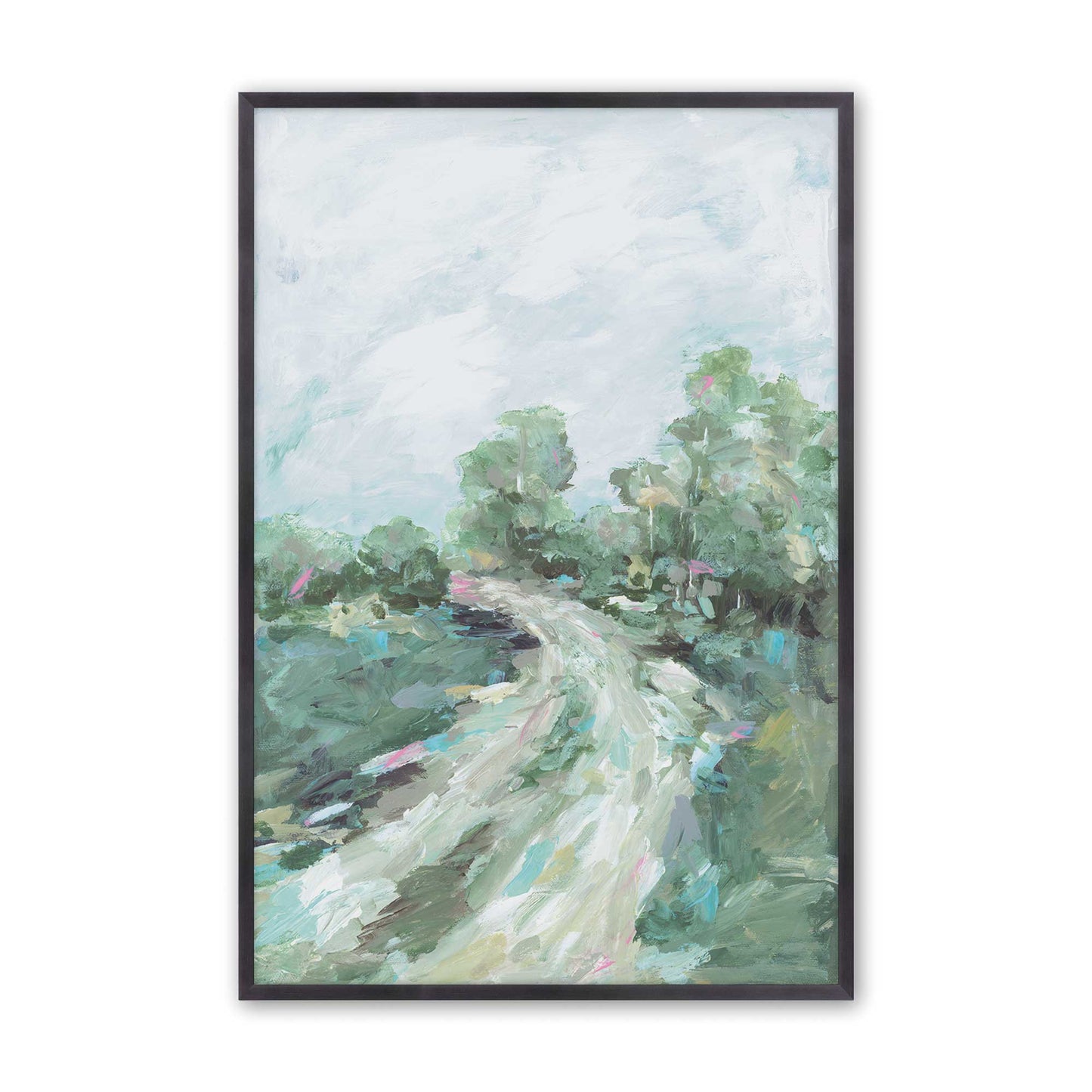 [Color:Weathered Zinc], Picture of art in a Weathered Zinc frame