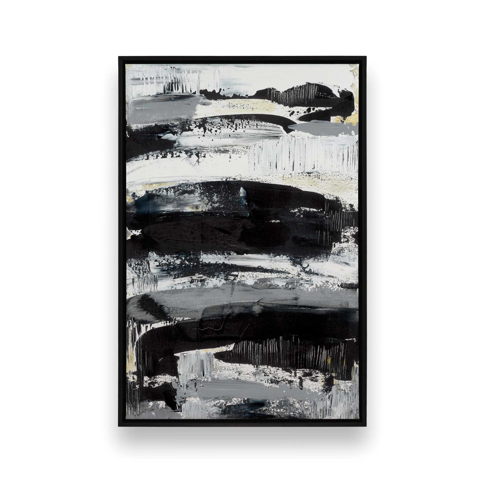 [Color:Satin Black], Picture of art in a Satin Black frame
